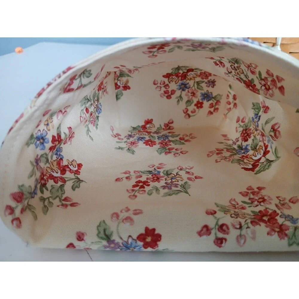 Longaberger 2001 Love Notes Basket W/ Liner & Tie On Heart Pamphlet